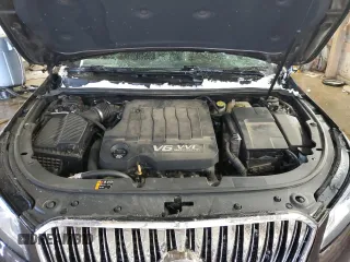2015 Buick LaCrosse Premium II with VIN 1G4GF5G38FF166214, listed as a Copart auction lot 45021765 with 304,439 mi miles and Salvage Title. Bid and sale history available at DreamBid. Image 11.