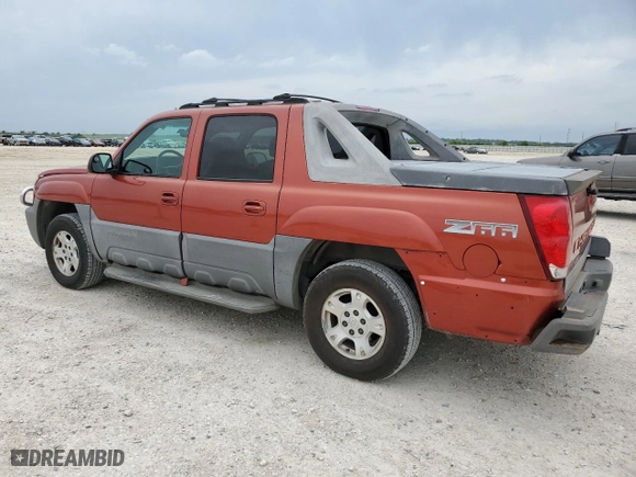 2002 Chevrolet Avalanche with VIN 3GNEC13T12G219144, listed as a Copart auction lot 55091125 with 267,181 mi miles and Clean Title. Bid and sale history available at carsss.com. Image 2.