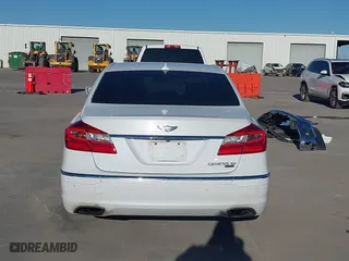 2014 Hyundai Genesis 5.0L R-Spec with VIN KMHGC4DH4EU264721, listed as a IAAI auction lot 41739482 with 120,452 mi miles. Bid and sale history available at carsss.com. Image 16.