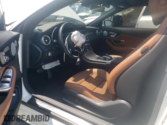 2023 Mercedes-Benz C 300 z VIN W1KWK8EB1PG116635, wystawiony jako Copart lot #59712395 z przebiegiem 13 359 mil mil oraz Szkoda całkowita • Salvage title. Historia ofert i sprzedaży dostępna na DreamBid. Obrazek 8.