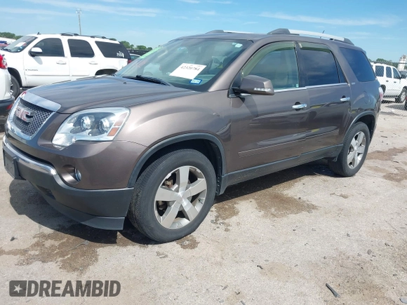 2012 GMC Acadia SLT2 with VIN 1GKKRSED4CJ298058, listed as a IAAI auction lot 42320784 with 191,103 mi miles and . Bid and sale history available at DreamBid. Image 17.