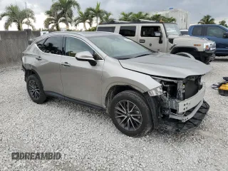 2024 Lexus NX 250 with VIN 2T2ADCAZ0RC012445, listed as a Copart auction lot 88843845 with 9,444 mi miles and Salvage title. Bid and sale history available at DreamBid. Image 4.