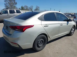 2019 Hyundai Accent SE with VIN 3KPC24A37KE087123, listed as a IAAI auction lot 41837687 with 99,443 mi miles. Bid and sale history available at carsss.com. Image 4.