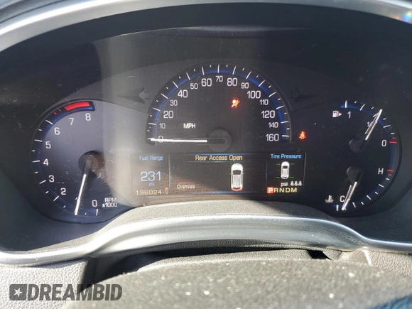 2014 Cadillac SRX Luxury Collection with VIN 3GYFNBE3XES631133, listed as a Copart auction lot 83394904 with 196,024 mi miles and Salvage Title. Bid and sale history available at carsss.com. Image 9.