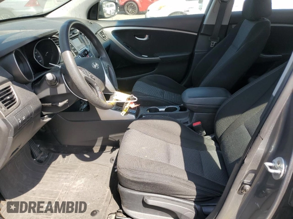 2016 Hyundai Elantra GT with VIN KMHD35LH5GU318038, listed as a Copart auction lot 71094194 with 104,377 mi miles and Salvage Title. Bid and sale history available at carsss.com. Image 7.