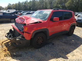 2018 Jeep Renegade Latitude with VIN ZACCJABB5JPG71223, listed as a Copart auction lot 48385545 with 165,353 mi miles and Non Repairable. Bid and sale history available at carsss.com. Image 1.