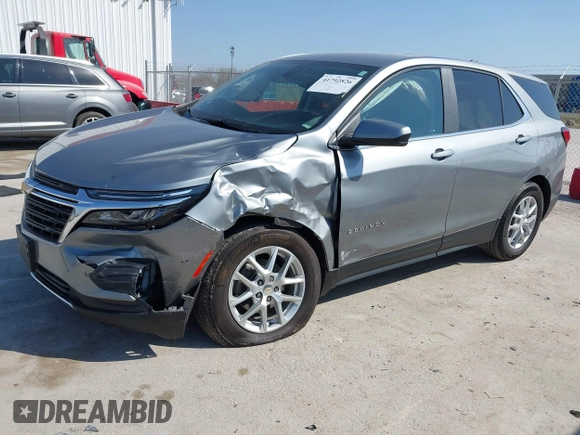 2023 Chevrolet Equinox LT with VIN 3GNAXKEG4PS197251, listed as a IAAI auction lot 41792826 with 37,079 mi miles and . Bid and sale history available at carsss.com. Image 18.
