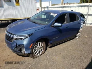 2024 Chevrolet Equinox LT with VIN 3GNAXUEG8RL364851, listed as a Copart auction lot 71069054 with Not Provided miles and Salvage Title. Bid and sale history available at DreamBid. Image 1.