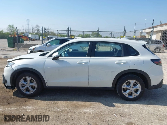 2024 Honda HR-V LX with VIN 3CZRZ2H33RM760273, listed as a IAAI auction lot 42275649 with 22,478 mi miles and . Bid and sale history available at DreamBid. Image 14.