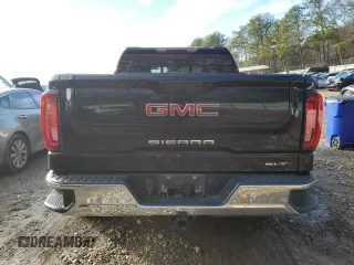 2022 GMC Sierra 1500 Limited SLT with VIN 3GTP8DED3NG210024, listed as a Copart auction lot 88339535 with 117,867 mi miles and Salvage Title. Bid and sale history available at carsss.com. Image 6.