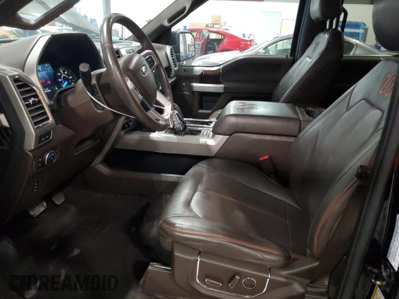 2016 Ford F-150 XLT with VIN 1FTEW1EG6GFA30417, listed as a Copart auction lot 62717765 with 125,726 mi miles and Salvage title. Bid and sale history available at DreamBid. Image 7.