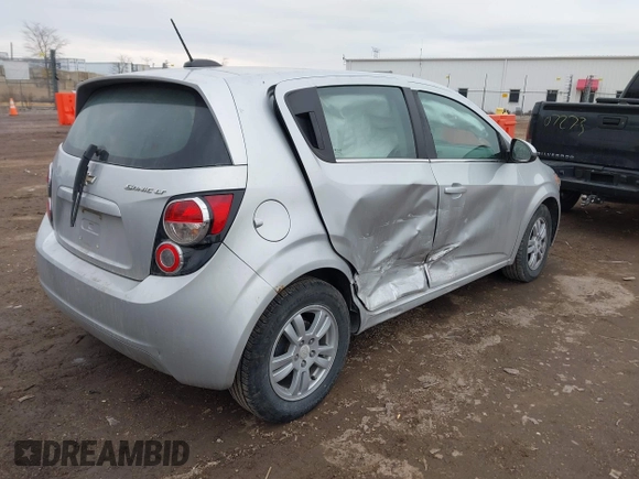 2016 Chevrolet Sonic LT with VIN 1G1JC6SH4G4151436, listed as a IAAI auction lot 41709048 with 121,121 mi miles. Bid and sale history available at carsss.com. Image 4.