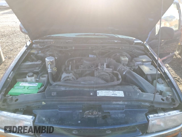 1998 Chevrolet Blazer LS with VIN 1GNCT18W5WK259946, listed as a Copart auction lot 84626144 with 192,036 mi miles and Salvage title. Bid and sale history available at DreamBid. Image 12.