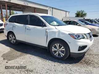 2019 Nissan Pathfinder SL with VIN 5N1DR2MN3KC640483, listed as a Copart auction lot 53702045 with 77,962 mi miles and Non repairable. Bid and sale history available at DreamBid. Image 4.