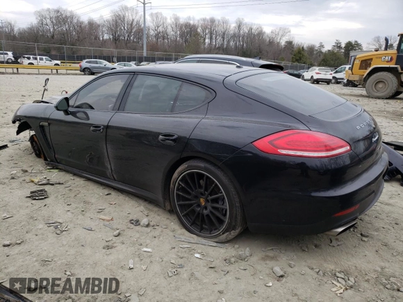 2016 Porsche Panamera 4 with VIN WP0AA2A77GL001213, listed as a Copart auction lot 46805985 with 61,830 mi miles and Salvage Title. Bid and sale history available at DreamBid. Image 2.