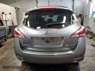 2012 Nissan Murano LE with VIN JN8AZ1MW0CW218749, listed as a Copart auction lot 88543305 with 106,707 mi miles and Salvage Title. Bid and sale history available at carsss.com. Image 6.