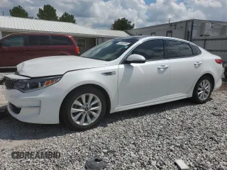 2016 Kia Optima EX with VIN 5XXGU4L32GG027242, listed as a Copart auction lot 70455294 with 112,118 mi miles and Salvage title. Bid and sale history available at DreamBid. Image 1.