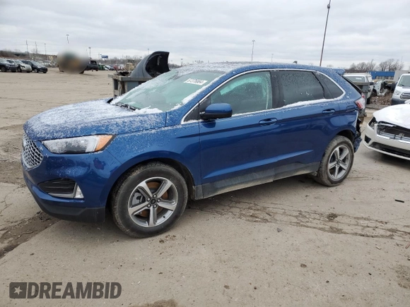 2024 Ford Edge SEL with VIN 2FMPK4J93RBA91897, listed as a Copart auction lot 87376664 with 9,474 mi miles and Salvage Title. Bid and sale history available at carsss.com. Image 1.