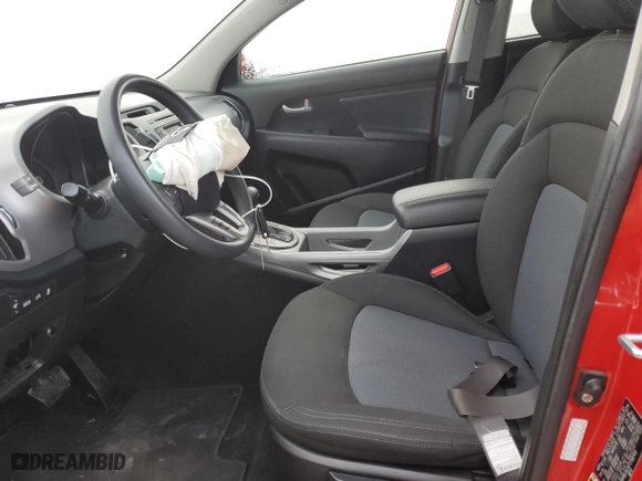 2015 Kia Sportage LX with VIN KNDPBCAC5F7758743, listed as a Copart auction lot 89331685 with 0 mi miles and Salvage Title. Bid and sale history available at carsss.com. Image 7.