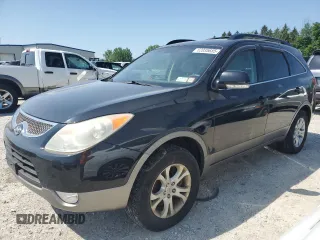 2011 Hyundai Veracruz GLS z VIN KM8NU4CC6BU140326, wystawiony jako Copart lot #62035685 z przebiegiem 173 050 mil mil oraz Czysty tytuł • Clean title. Historia ofert i sprzedaży dostępna na DreamBid. Obrazek 1.