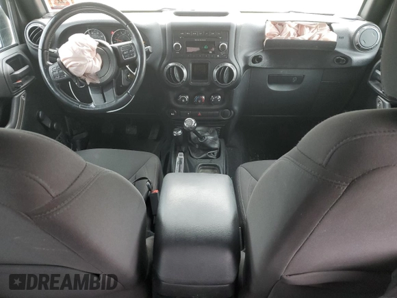 2018 Jeep Wrangler JK Unlimited Sport S with VIN 1C4BJWDG8JL827681, listed as a Copart auction lot 71954444 with 74,036 mi miles and Salvage Title. Bid and sale history available at carsss.com. Image 8.