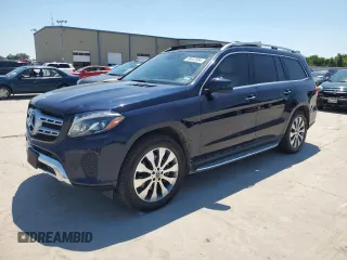 2019 Mercedes-Benz GLS 450 with VIN 4JGDF6EE6KB240051, listed as a Copart auction lot 58522094 with 29,795 mi miles and Salvage Title. Bid and sale history available at DreamBid. Image 1.
