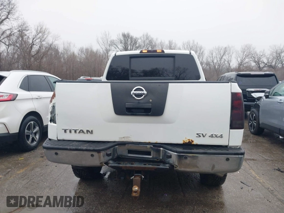 2011 Nissan Titan SL with VIN 1N6AA0EC8BN317497, listed as a IAAI auction lot 41443597 with 202,622 mi miles. Bid and sale history available at carsss.com. Image 17.