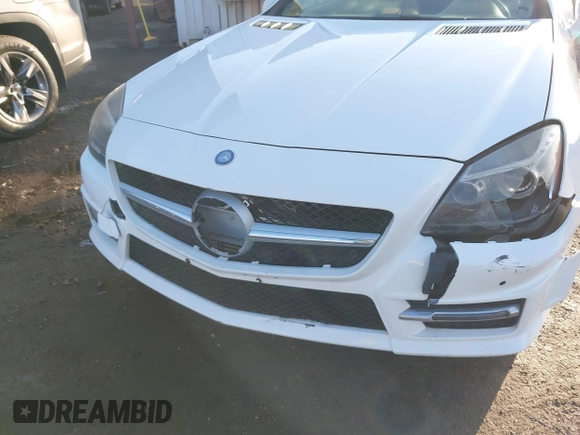 2015 Mercedes-Benz SLK-Class SLK 250 with VIN WDDPK4HA8FF111565, listed as a IAAI auction lot 41091420 with 37,873 mi miles. Bid and sale history available at carsss.com. Image 17.