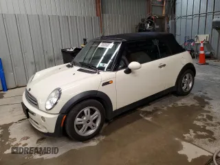 2007 MINI Convertible with VIN WMWRF33567TG17538, listed as a Copart auction lot 76506984 with 75,090 mi miles and Clean Title. Bid and sale history available at DreamBid. Image 1.