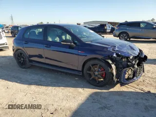 2024 Volkswagen Golf GTI 380 SE with VIN WVW2A7CD7RW181671, listed as a Copart auction lot 47067845 with 4,027 mi miles and Salvage Title. Bid and sale history available at carsss.com. Image 4.