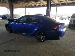 2016 Lexus IS 200t with VIN JTHBA1D2XG5014815, listed as a Copart auction lot 53821285 with 48,847 mi miles and Salvage Title. Bid and sale history available at DreamBid. Image 2.