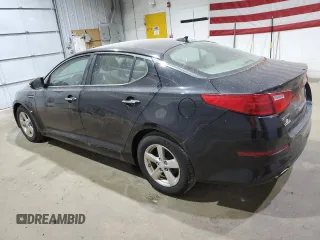 2015 Kia Optima LX z VIN 5XXGM4A77FG413983, wystawiony jako Copart lot #58971875 z przebiegiem 167 689 mil mil oraz Czysty tytuł • Clean title. Historia ofert i sprzedaży dostępna na DreamBid. Obrazek 2.