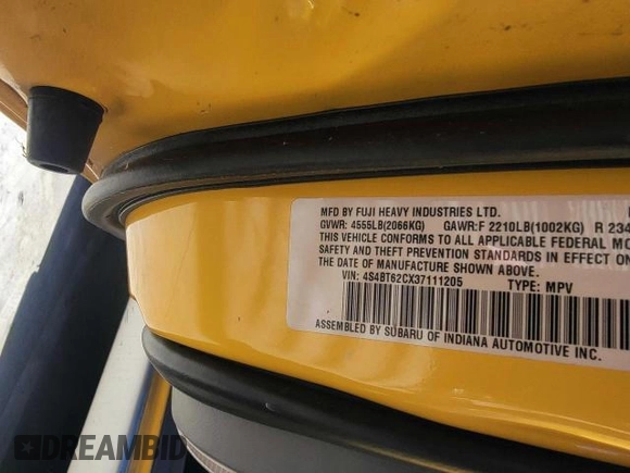 2003 Subaru Baja Special Sports с VIN 4S4BT62CX37111205, выставлен на аукционе Copart как лот 79582764 с пробегом 240 636 миль миль и Чистый • Clean title. История ставок и продаж доступна на DreamBid. Изображение 10.