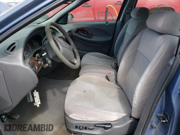 1999 Mercury Sable GS with VIN 1MEFM50U1XA653292, listed as a Copart auction lot 51307905 with 210,945 mi miles and Salvage title. Bid and sale history available at DreamBid. Image 7.