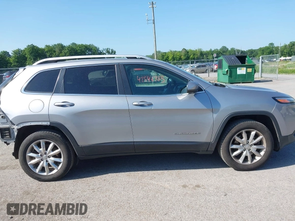 2016 Jeep Cherokee Limited z VIN 1C4PJMDB2GW244710, wystawiony jako IAAI lot #42548765 z przebiegiem 176 008 mil mil oraz . Historia ofert i sprzedaży dostępna na DreamBid. Obrazek 14.