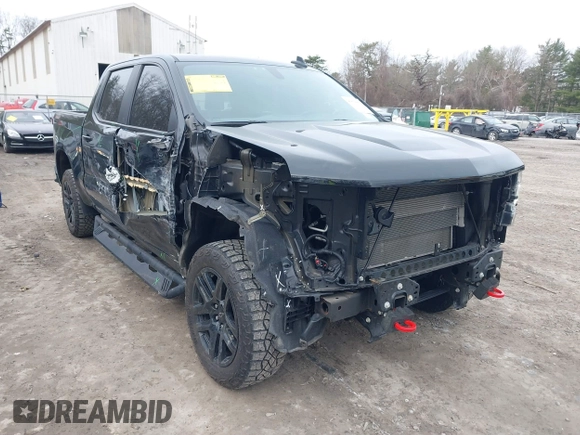 2021 Chevrolet Silverado 1500 LT Trail Boss with VIN 1GCPYFED8MZ374511, listed as a IAAI auction lot 41836003 with 53,161 mi miles and . Bid and sale history available at DreamBid. Image 6.