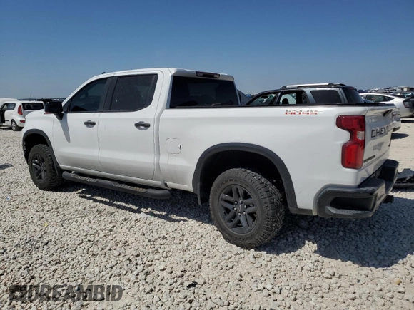2022 Chevrolet Silverado 1500 Custom Trail Boss with VIN 3GCPYCEL8NG123561, listed as a Copart auction lot 49740345 with 34,837 mi miles and Salvage Title. Bid and sale history available at DreamBid. Image 2.