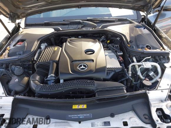 2017 Mercedes-Benz E with VIN WDDZF4JB4HA120585, listed as a IAAI auction lot 41912121 with 107,649 mi miles. Bid and sale history available at carsss.com. Image 10.