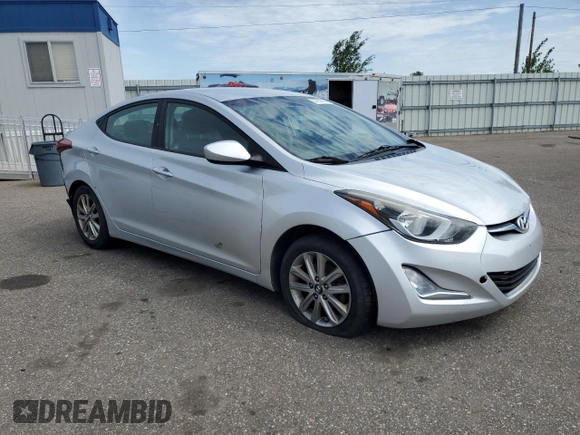 2014 Hyundai Elantra SE с VIN KMHDH4AE9EU037281, выставлен на аукционе Copart как лот 57853055 с пробегом 124 338 миль миль и Чистый • Clean title. История ставок и продаж доступна на DreamBid. Изображение 4.
