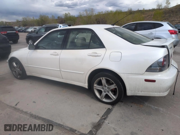 2005 Lexus IS 300 with VIN JTHBD192X50099570, listed as a Copart auction lot 55050765 with 162,558 mi miles and Salvage Title. Bid and sale history available at DreamBid. Image 2.