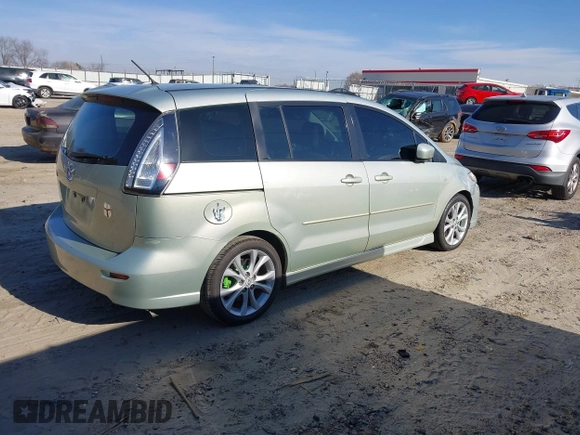 2008 Mazda 5 Grand Touring z VIN JM1CR293X80310521, wystawiony jako IAAI lot #41679391 z przebiegiem 222 420 mil mil oraz . Historia ofert i sprzedaży dostępna na DreamBid. Obrazek 4.