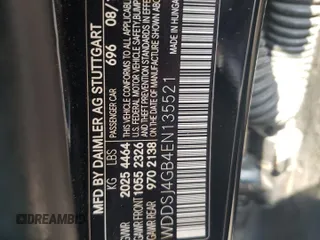 2014 Mercedes-Benz CLA 250 z VIN WDDSJ4GB4EN135521, wystawiony jako Copart lot #59529145 z przebiegiem 221 517 mil mil oraz Szkoda całkowita • Salvage title. Historia ofert i sprzedaży dostępna na DreamBid. Obrazek 13.