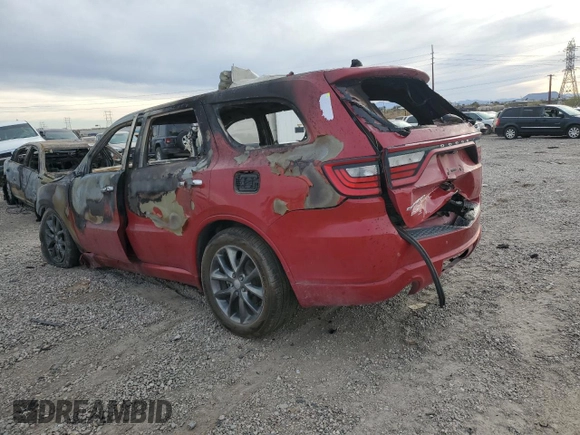 2014 Dodge Durango SXT with VIN 1C4RDHAG4EC313385, listed as a Copart auction lot 45612125 with Not Provided miles and Salvage Title. Bid and sale history available at carsss.com. Image 2.