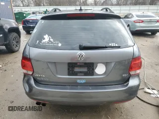 2014 Volkswagen Jetta SportWagen TDI w/Sunroof & Nav with VIN 3VWPL7AJ5EM601492, listed as a Copart auction lot 53085425 with 143,881 mi miles and Non Repairable. Bid and sale history available at carsss.com. Image 6.