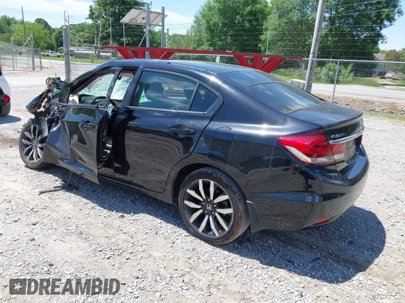2015 Honda Civic EX-L z VIN 2HGFB2F96FH549908, wystawiony jako IAAI lot #42201190 z przebiegiem Nie podano mil oraz . Historia ofert i sprzedaży dostępna na DreamBid. Obrazek 3.