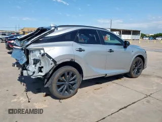 2023 Lexus RX 500h F Sport Performance with VIN 2T2BCMEA6PC006244, listed as a Copart auction lot 53938605 with 13,841 mi miles and Salvage title. Bid and sale history available at DreamBid. Image 3.