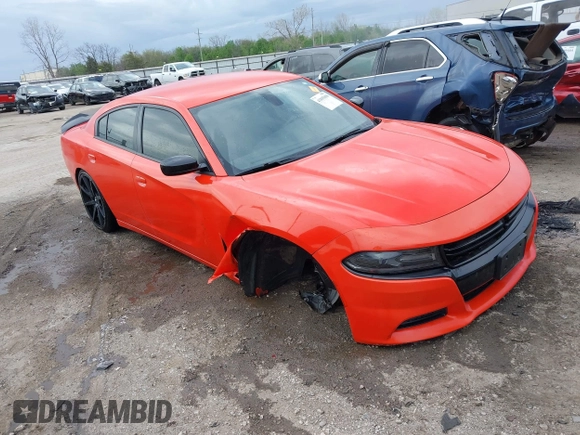 2017 Dodge Charger SE with VIN 2C3CDXBG8HH510841, listed as a IAAI auction lot 41895098 with 167,388 mi miles and . Bid and sale history available at carsss.com. Image 1.