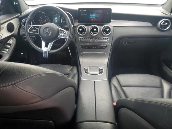 2021 Mercedes-Benz GLC with VIN W1N0G8DB6MV303274, listed as a Copart auction lot 48914295 with 23,156 mi miles and Salvage Title. Bid and sale history available at carsss.com. Image 8.
