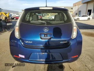 2017 Nissan LEAF SV with VIN 1N4BZ0CP4HC305332, listed as a Copart auction lot 47459925 with 0 mi miles and Clean Title. Bid and sale history available at carsss.com. Image 6.