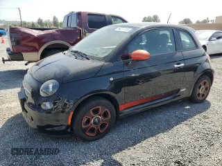 2016 FIAT 500e with VIN 3C3CFFGE2GT170300, listed as a Copart auction lot 54011115 with 28,674 mi miles and Clean Title. Bid and sale history available at carsss.com. Image 1.
